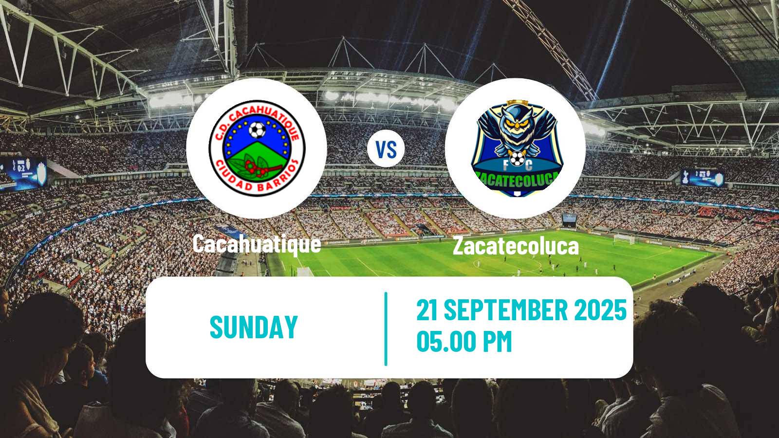 Football El Salvador Primera Division Cacahuatique - Zacatecoluca
