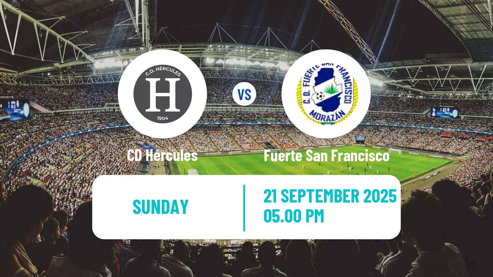 Football El Salvador Primera Division Hércules - Fuerte San Francisco