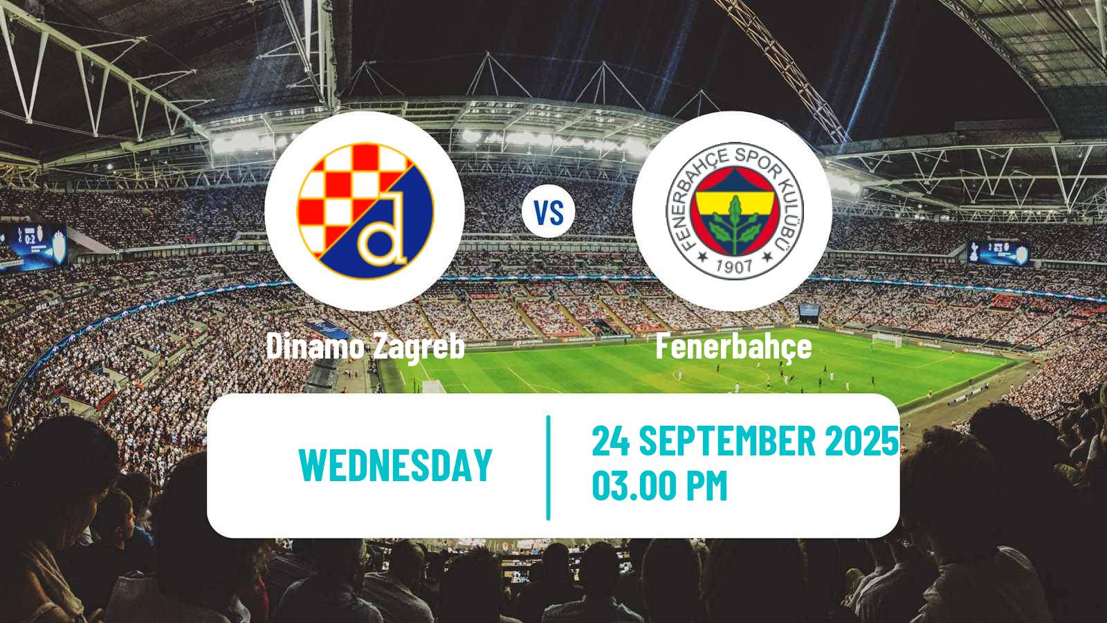 Football UEFA Europa League Dinamo Zagreb - Fenerbahçe