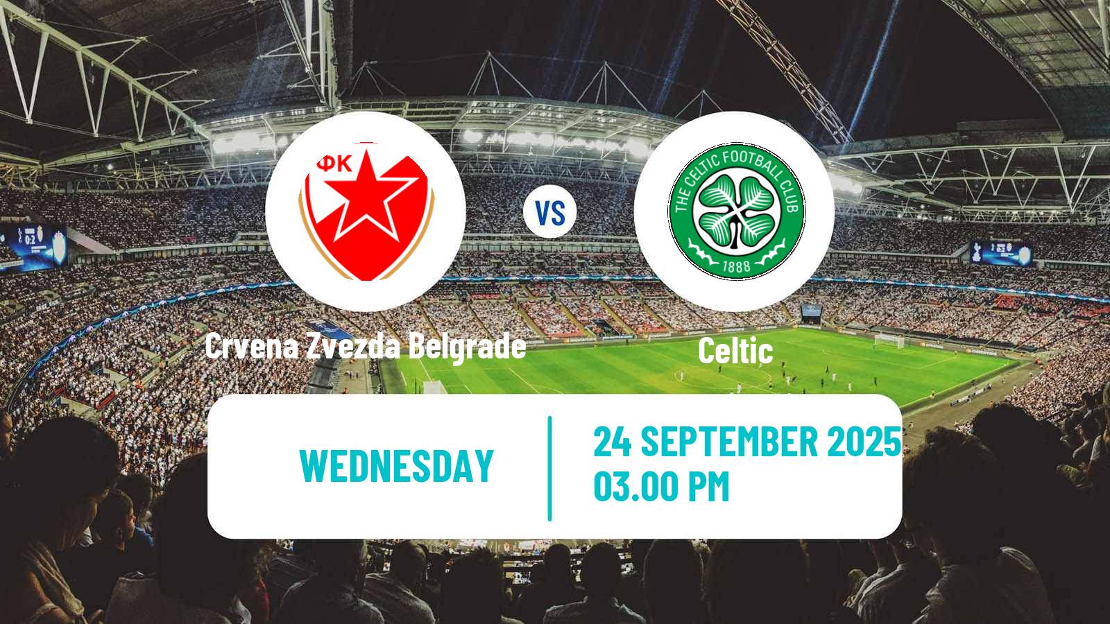Football UEFA Europa League Crvena Zvezda Belgrade - Celtic