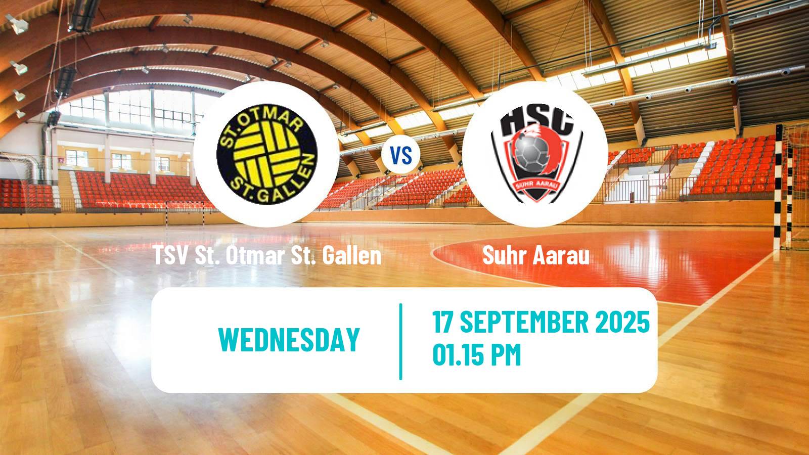 Handball Swiss NLA Handball TSV St. Otmar St. Gallen - Suhr Aarau