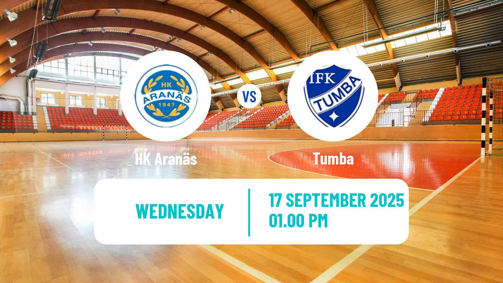 Handball Swedish Allsvenskan Handball Aranäs - Tumba