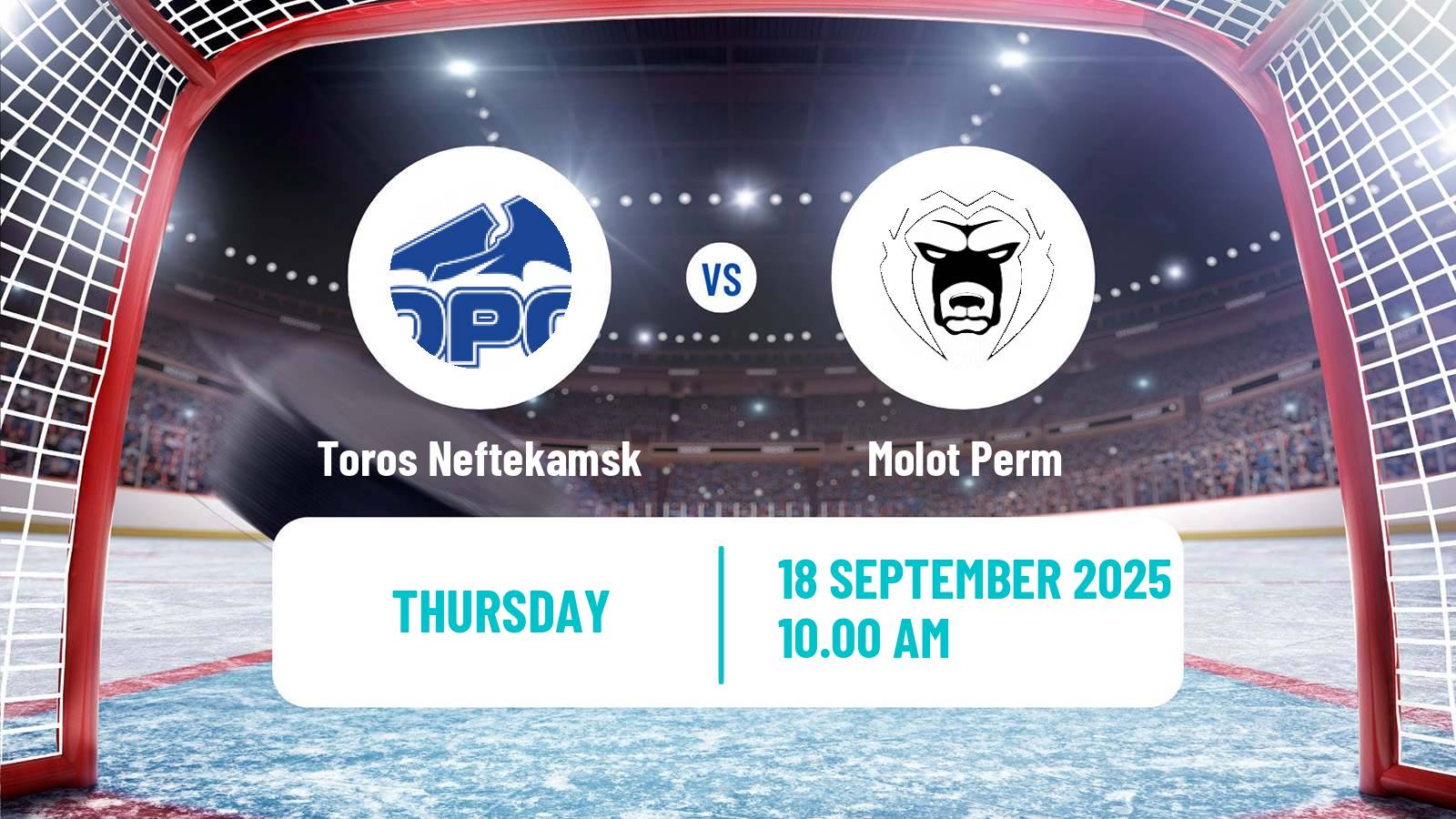 Hockey VHL Toros Neftekamsk - Molot Perm
