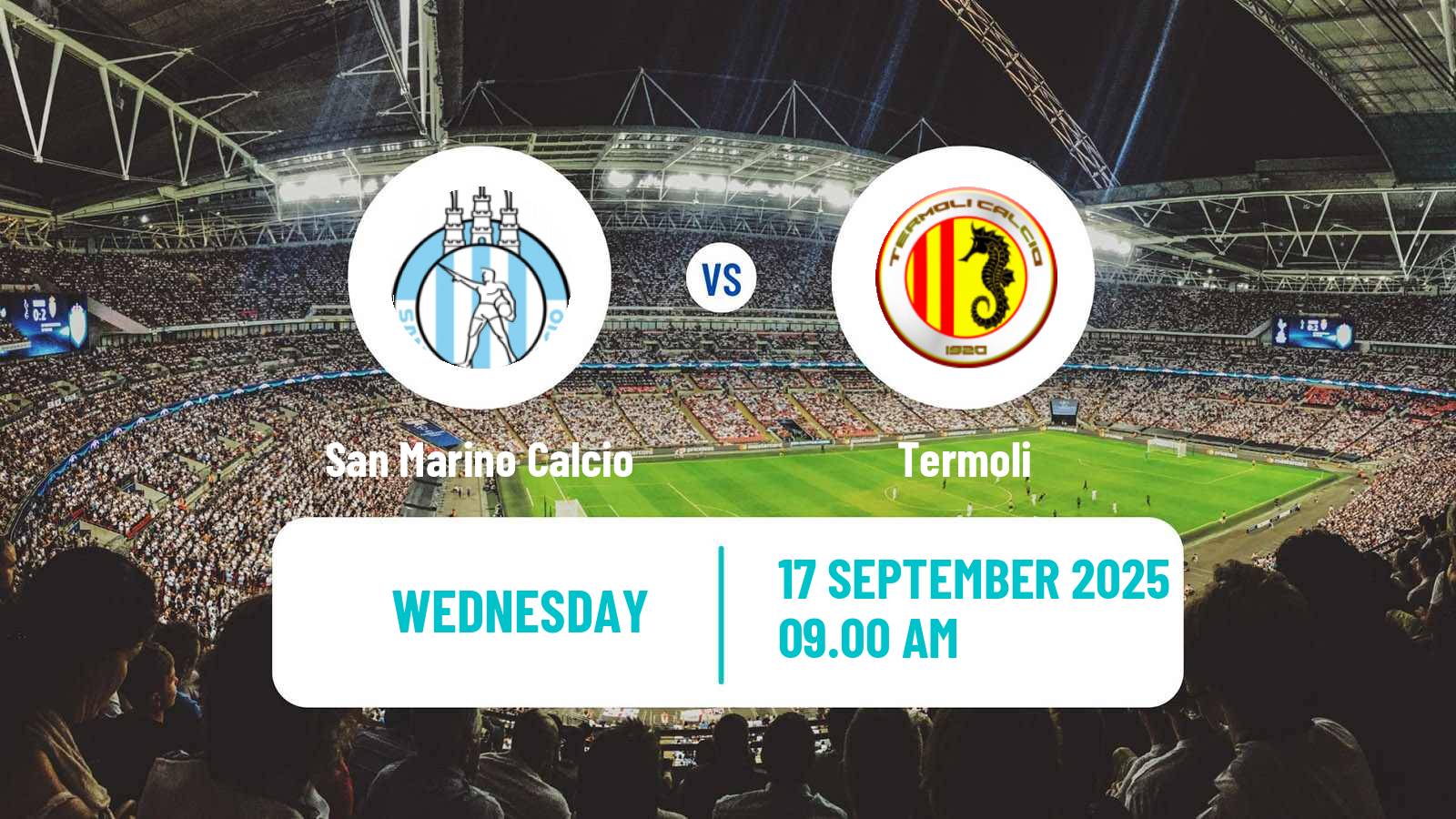 Football Italian Serie D - Group F San Marino Calcio - Termoli