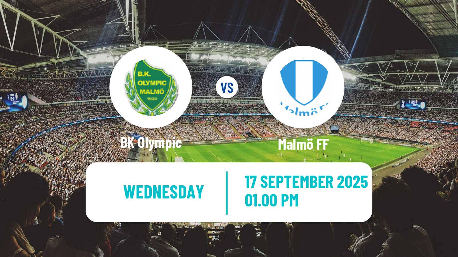 Football Svenska Cupen Olympic - Malmö