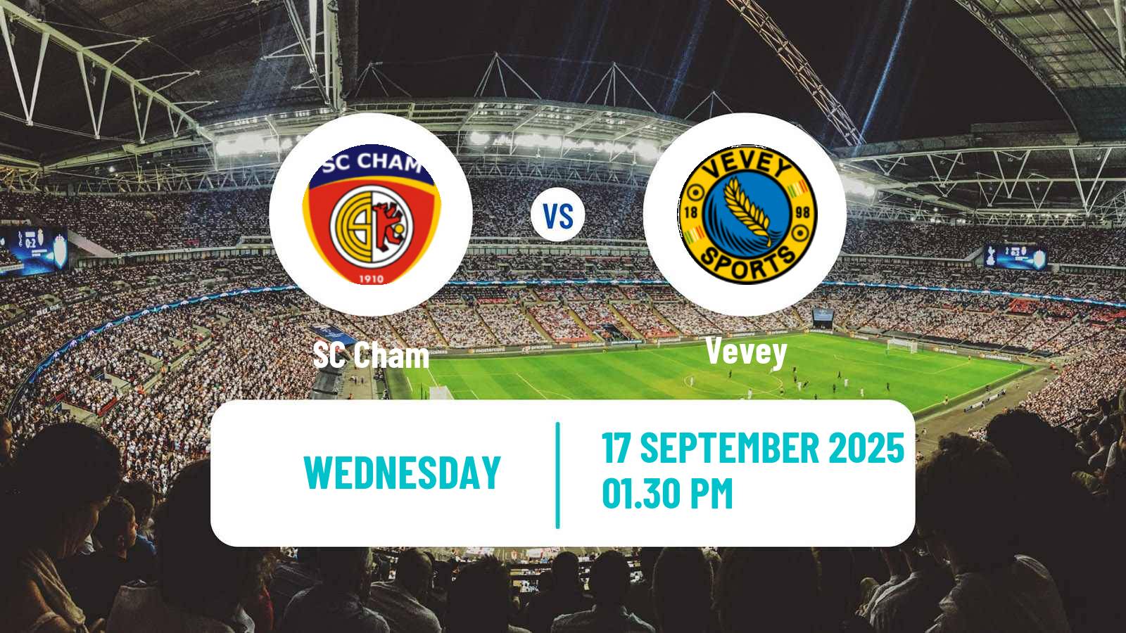 Football Swiss Promotion League Cham - Vevey