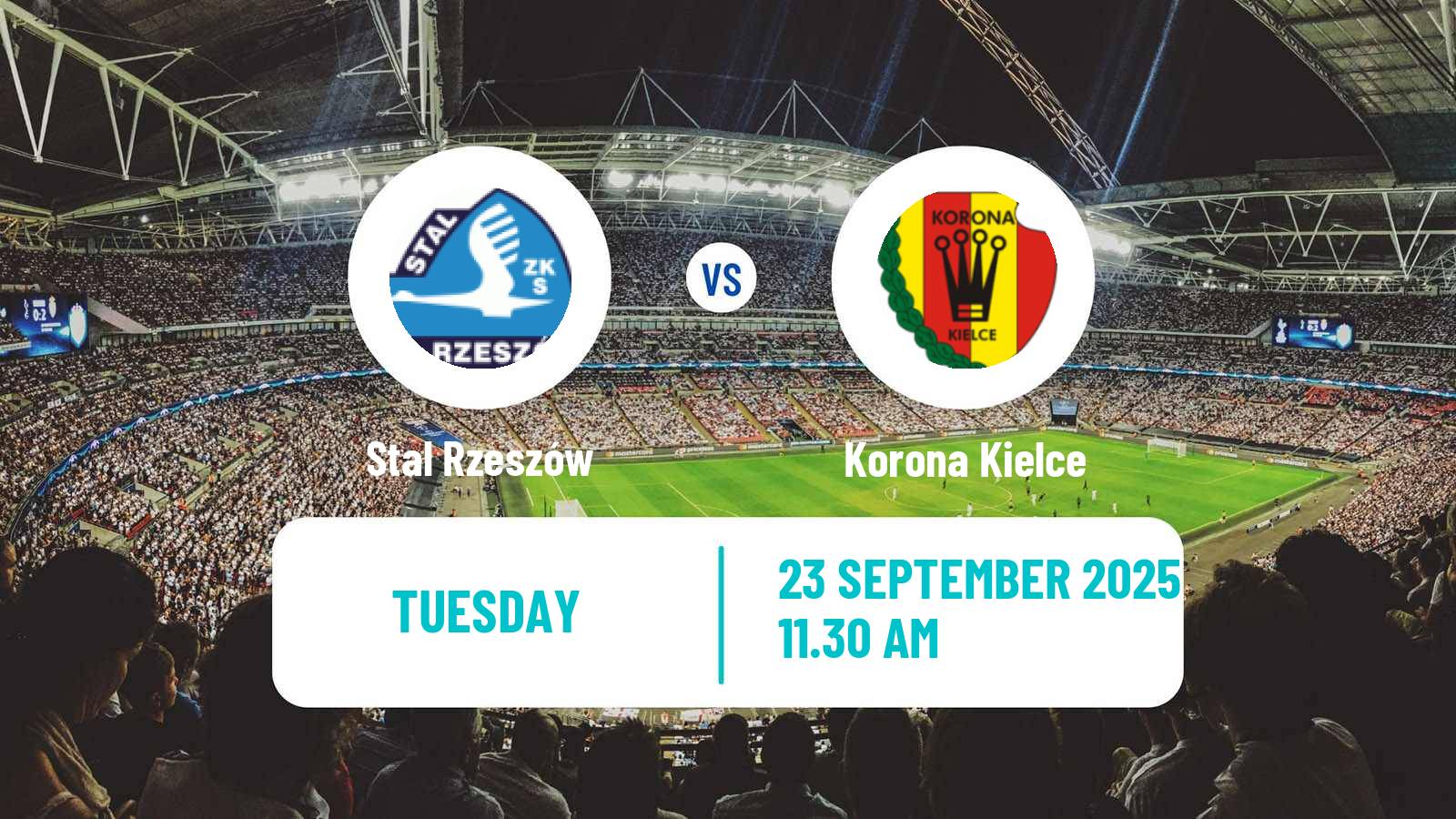 Football Polish Cup Stal Rzeszów - Korona Kielce
