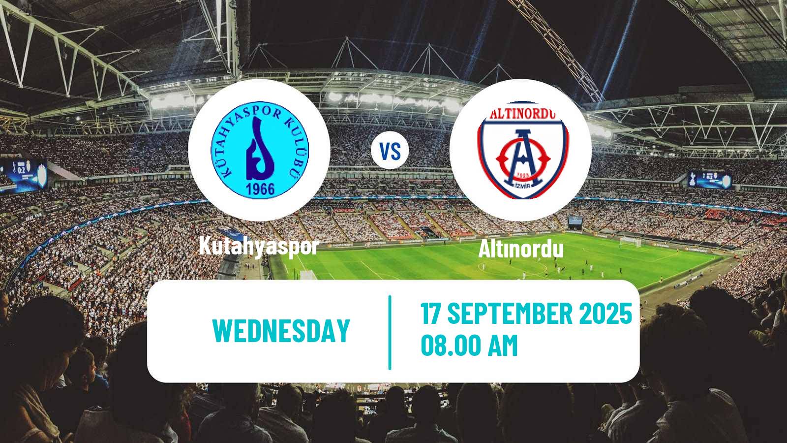 Football Turkish Cup Kutahyaspor - Altınordu