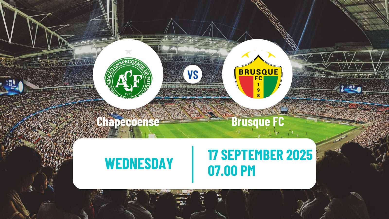 Football Brazilian Copa Santa Catarina Chapecoense - Brusque