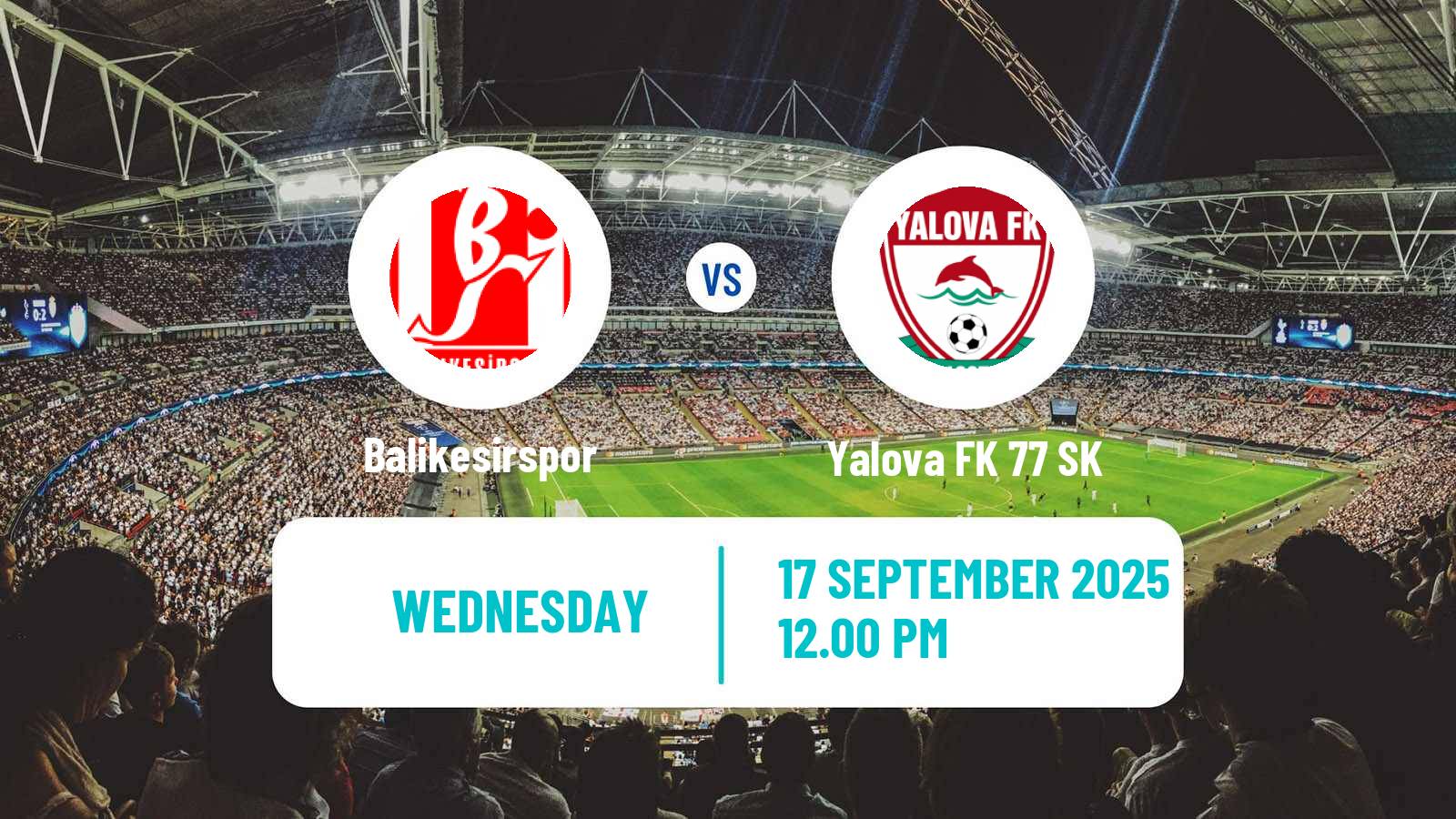 Football Turkish Cup Balikesirspor - Yalova FK 77 SK