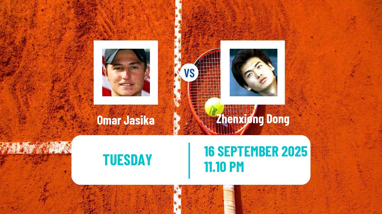 Tennis ITF M25 Guiyang Men Omar Jasika - Zhenxiong Dong