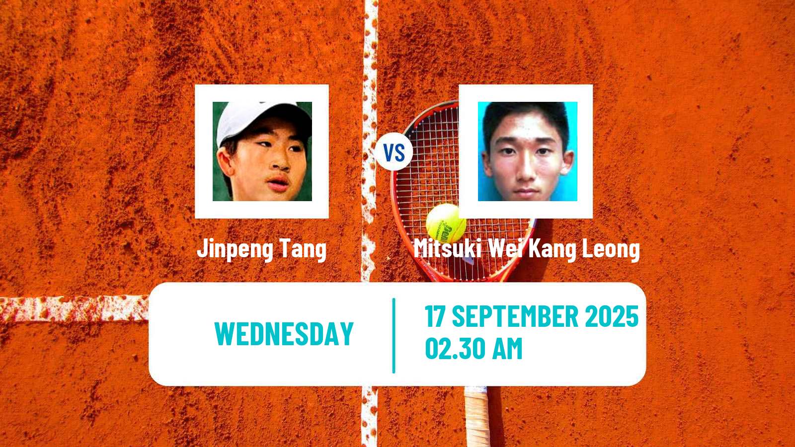 Tennis ITF M25 Guiyang Men Jinpeng Tang - Mitsuki Wei Kang Leong