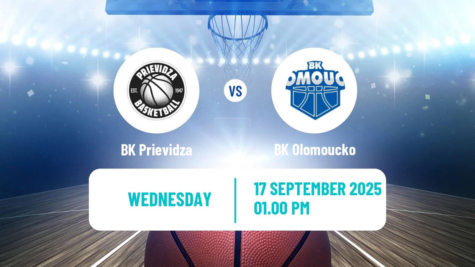 Basketball Club Friendly Basketball Prievidza - Olomoucko