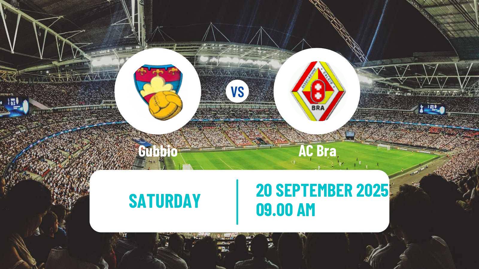 Football Italian Serie C Group B Gubbio - Bra