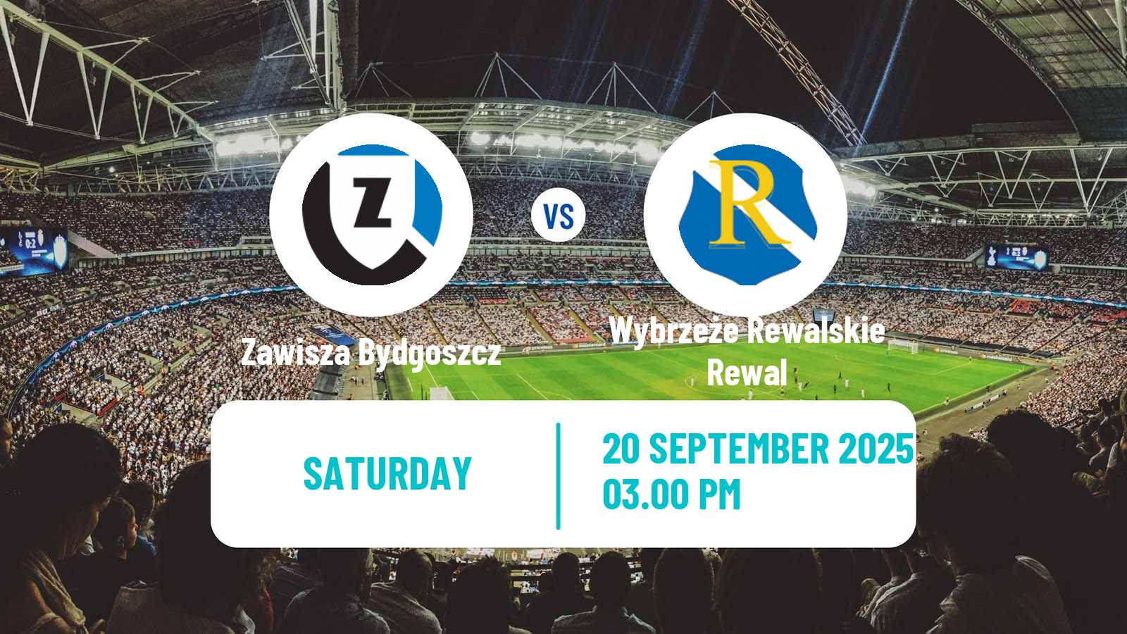 Football Polish Division 3 - Group II Zawisza Bydgoszcz - Wybrzeże Rewalskie Rewal