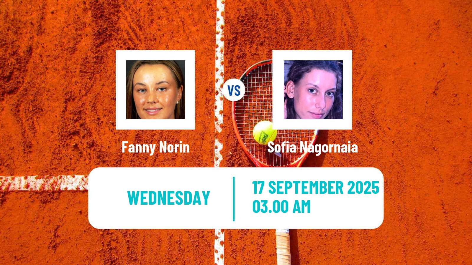Tennis ITF W15 Heraklion 6 Women Fanny Norin - Sofia Nagornaia