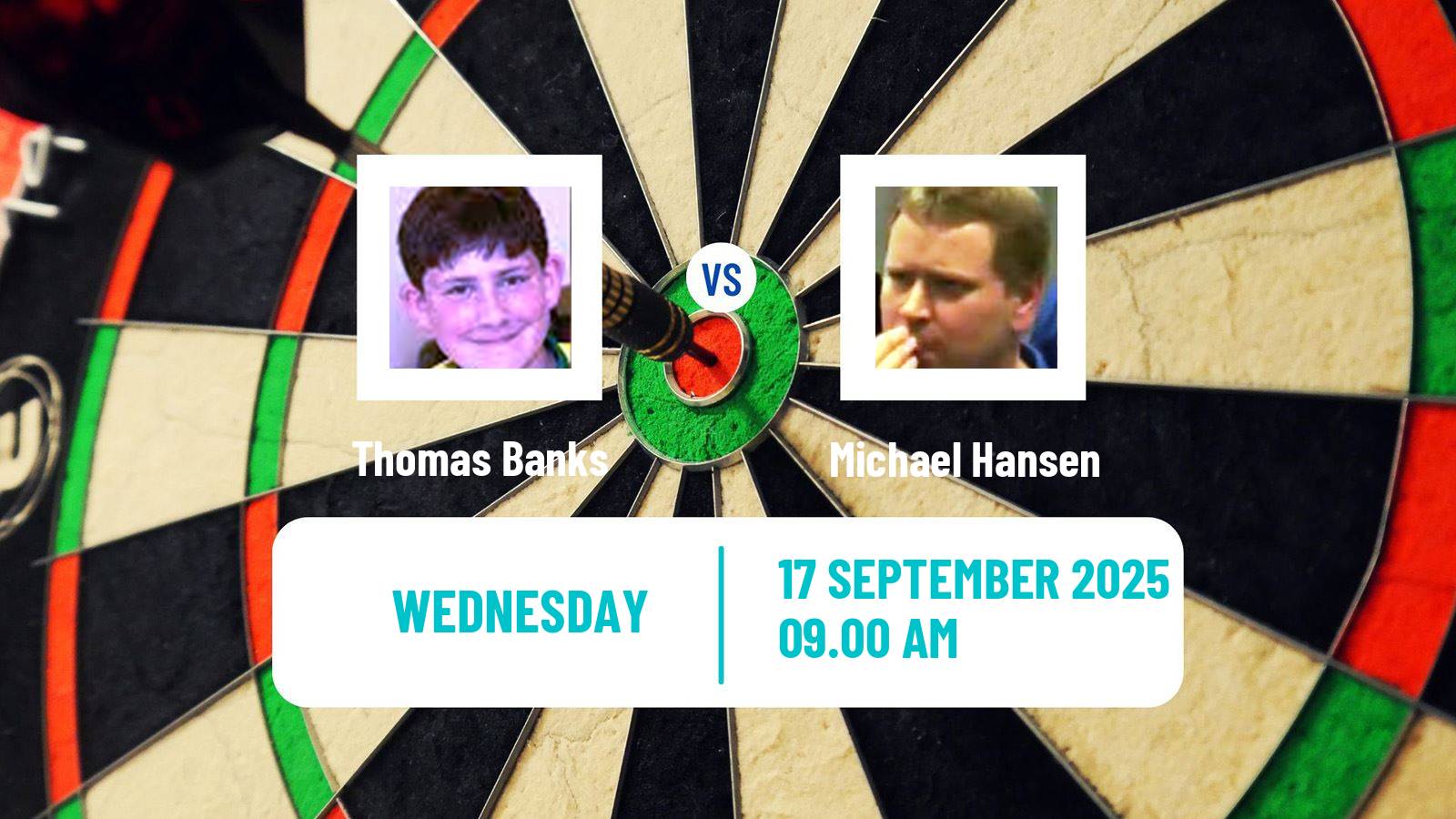 Darts Modus Super Series Thomas Banks - Michael Hansen