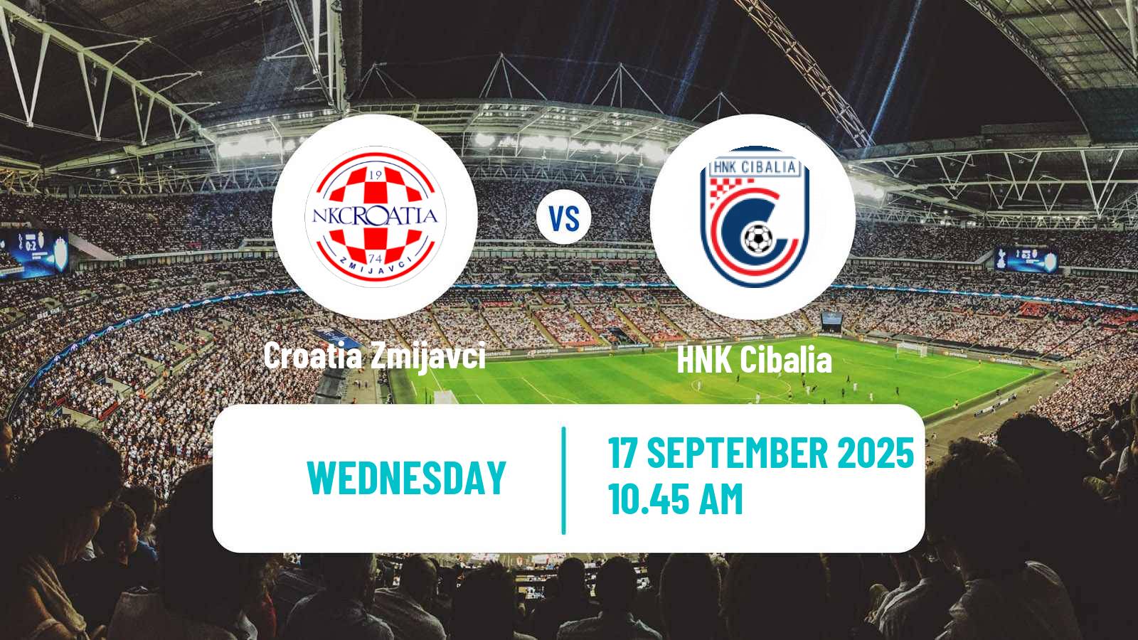 Football Croatian Prva NL Croatia Zmijavci - Cibalia