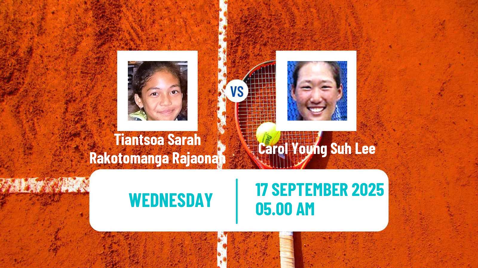 Tennis Caldas Da Rainha Challenger Women Tiantsoa Sarah Rakotomanga Rajaonah - Carol Young Suh Lee