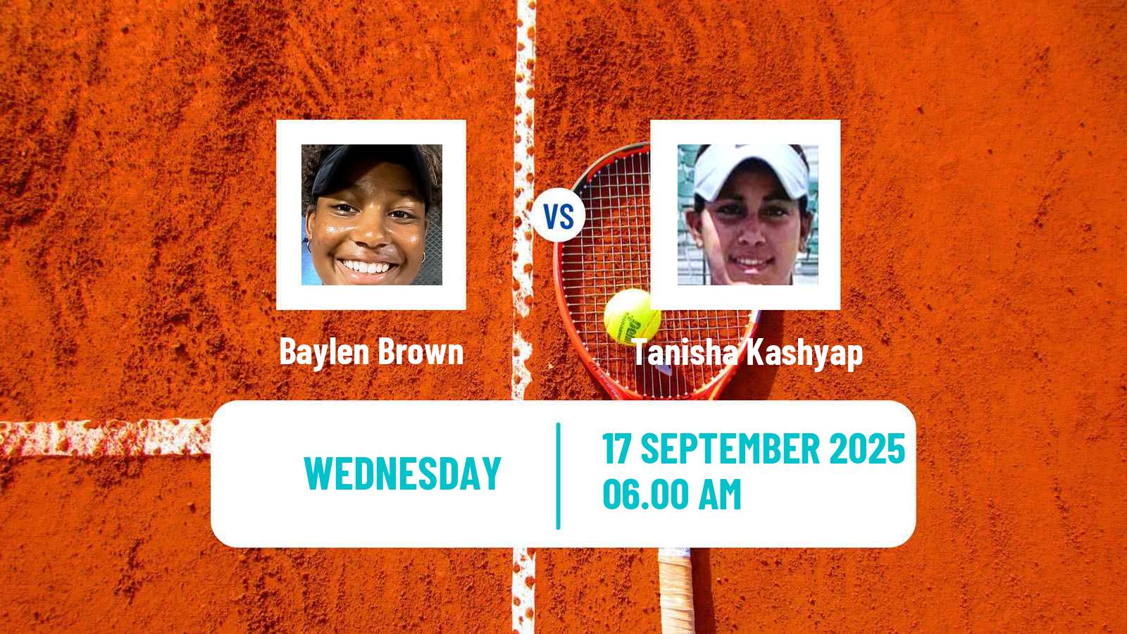 Tennis ITF W15 Heraklion 6 Women Baylen Brown - Tanisha Kashyap