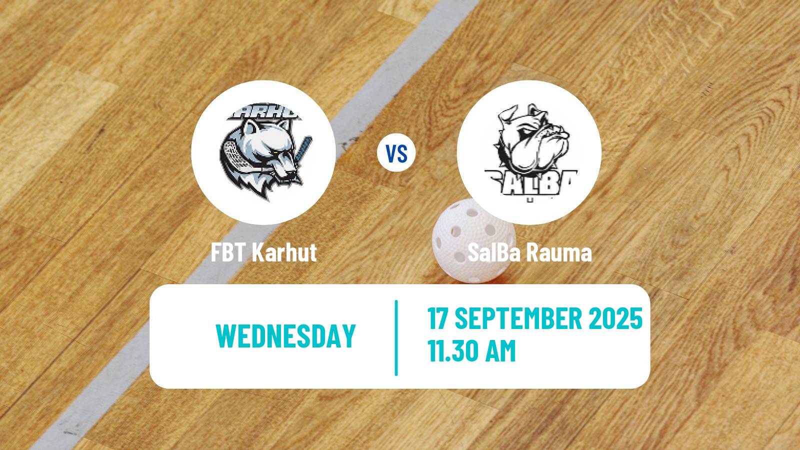 Floorball Finnish Divari Karhut - SalBa Rauma