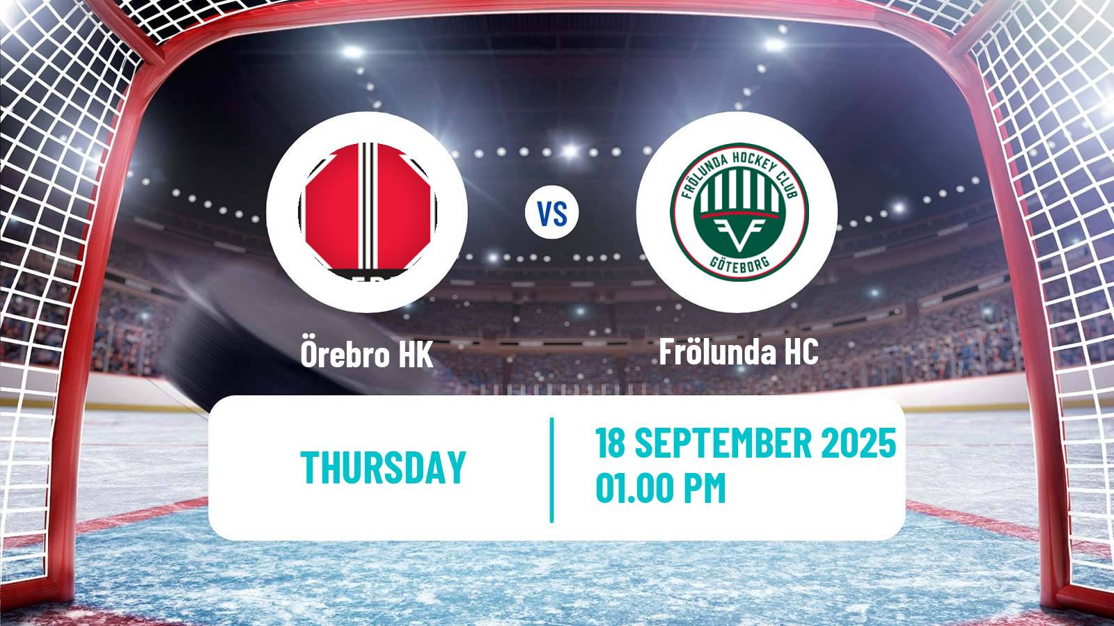 Hockey SHL Örebro - Frölunda