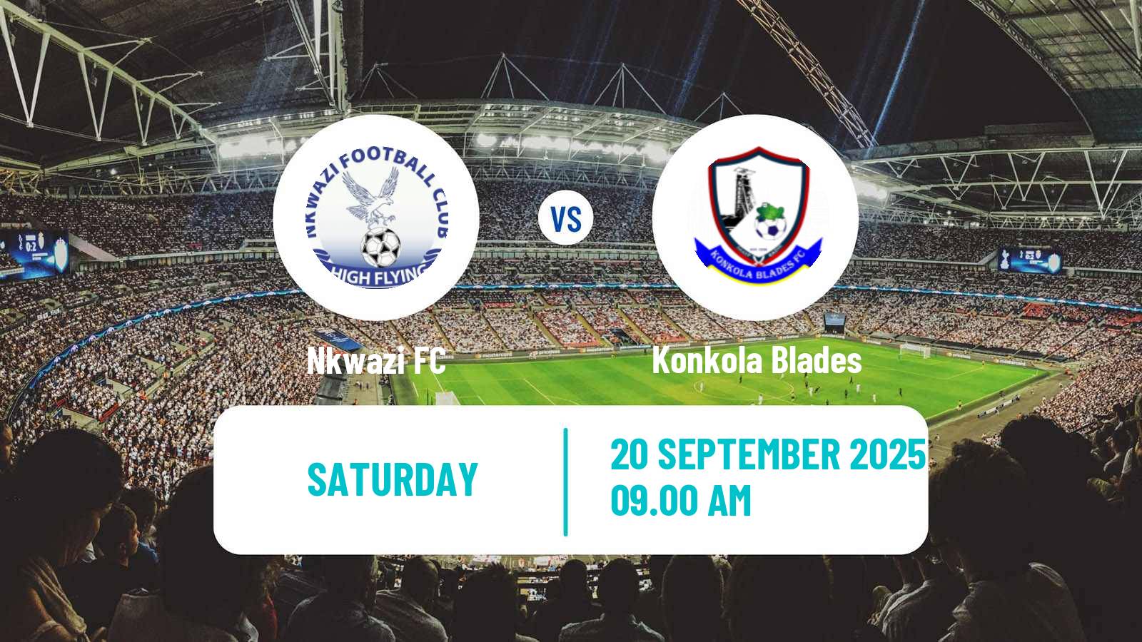 Football Zambian Premier League Nkwazi - Konkola Blades