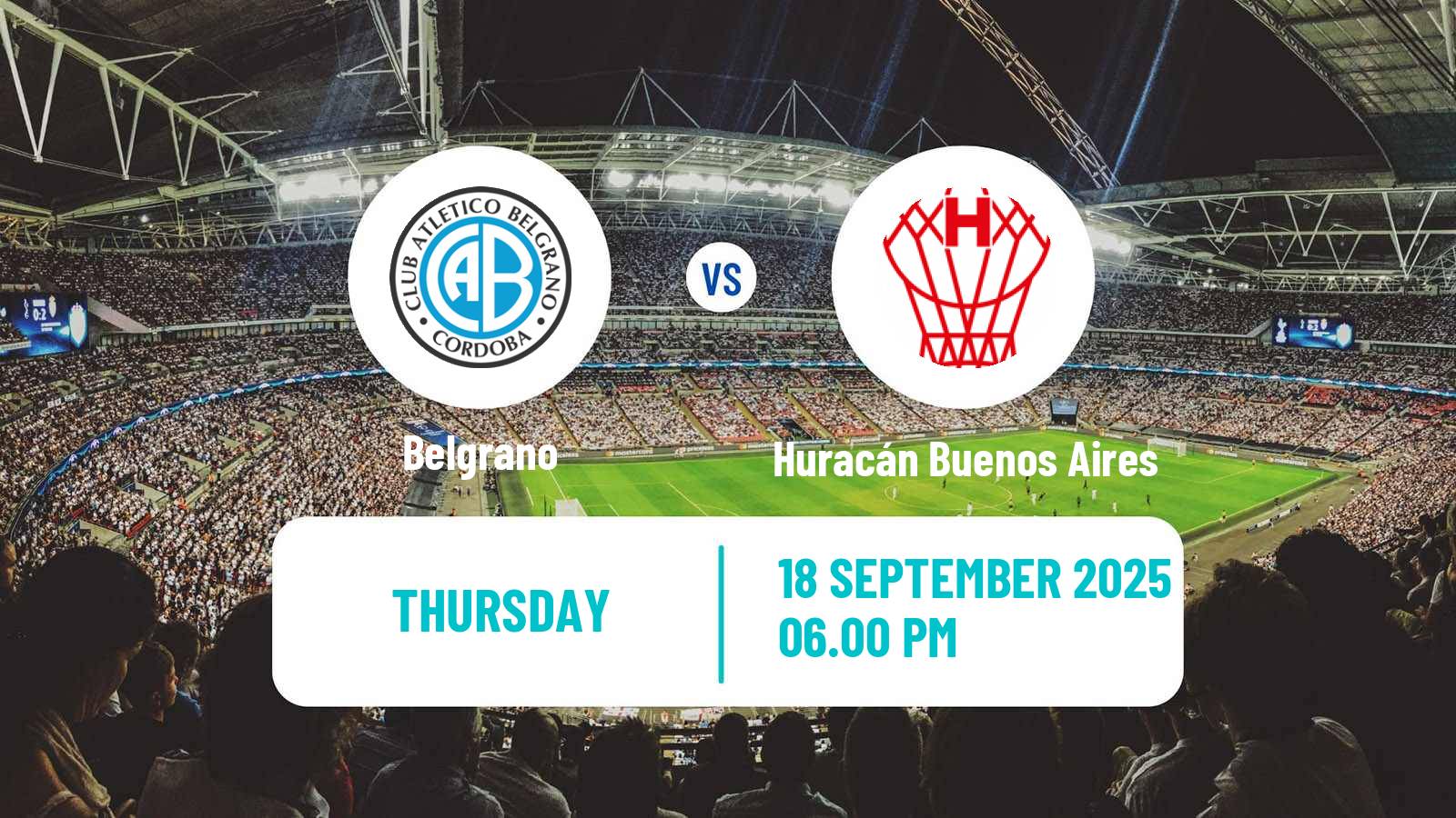 Football Argentinian Primera A Women Belgrano - Huracán Buenos Aires