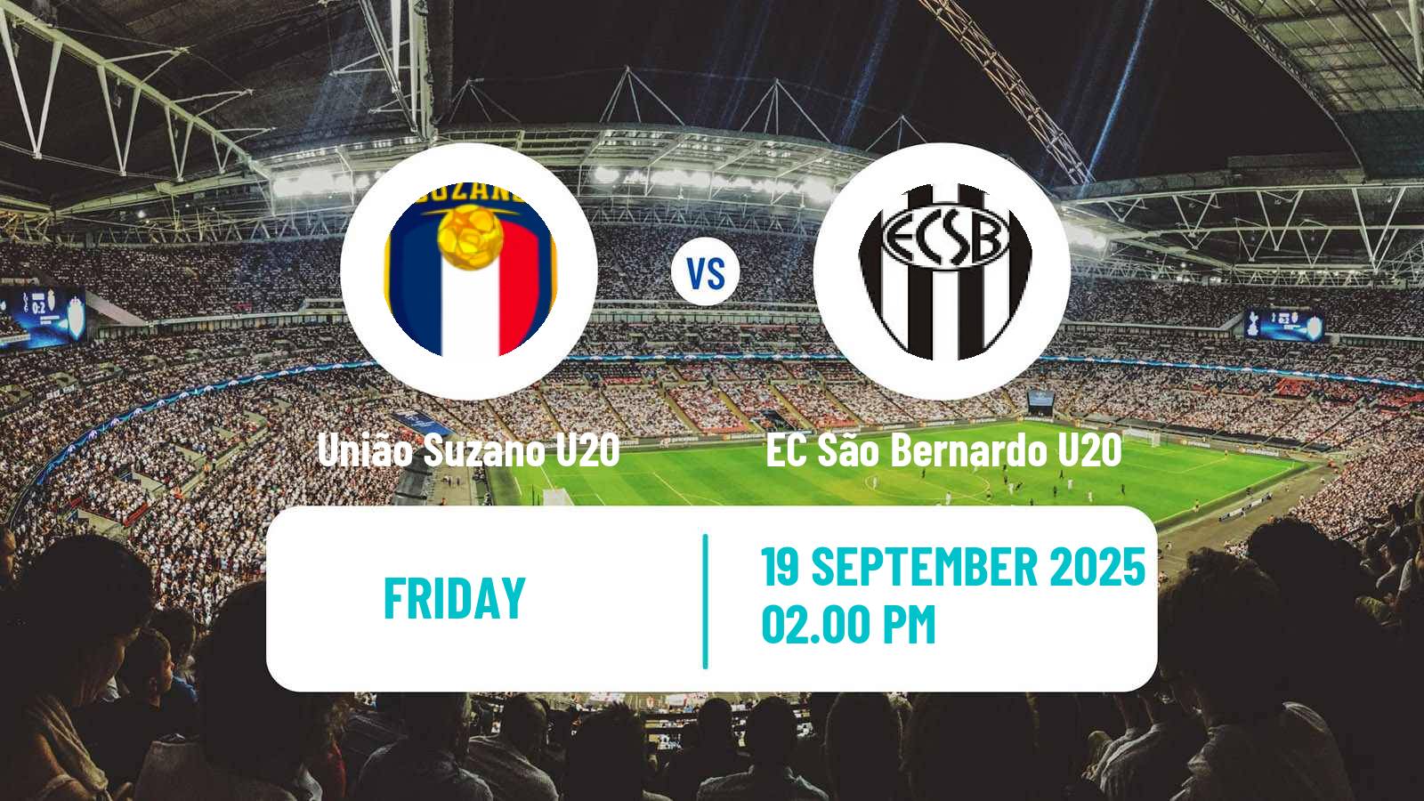 Football Brazilian Paulista U20 União Suzano U20 - EC São Bernardo U20