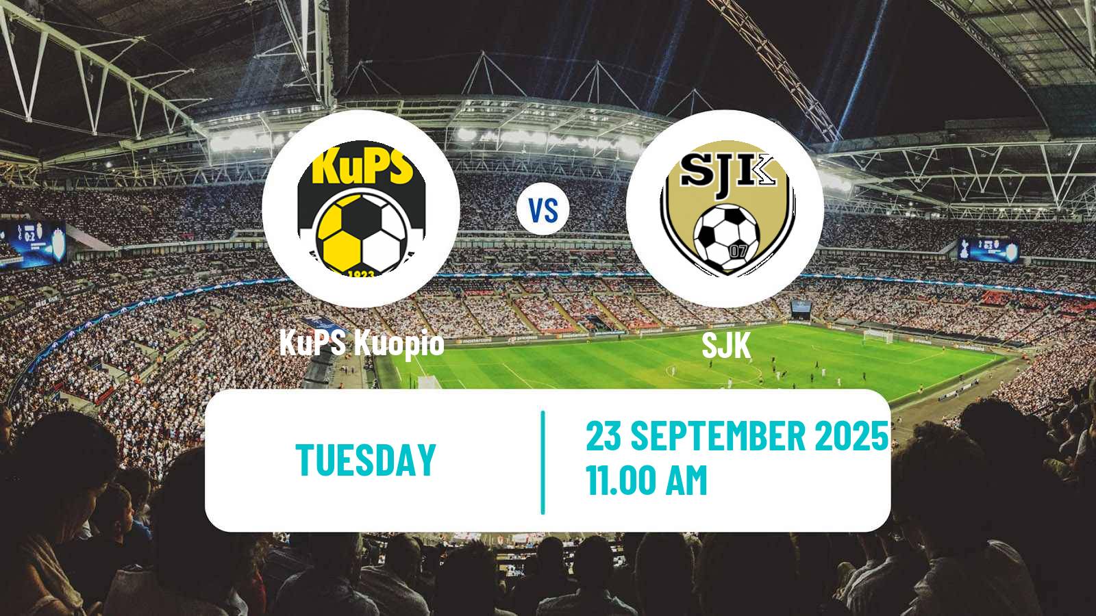 Football Finnish Veikkausliiga KuPS Kuopio - SJK