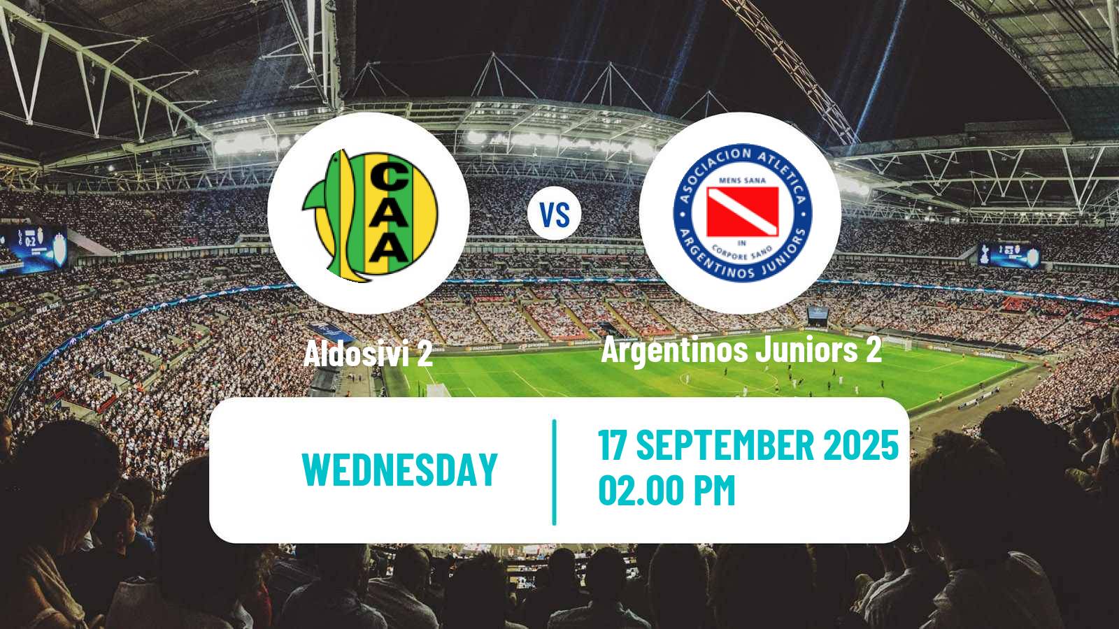 Football Argentinian Reserve League Aldosivi 2 - Argentinos Juniors 2