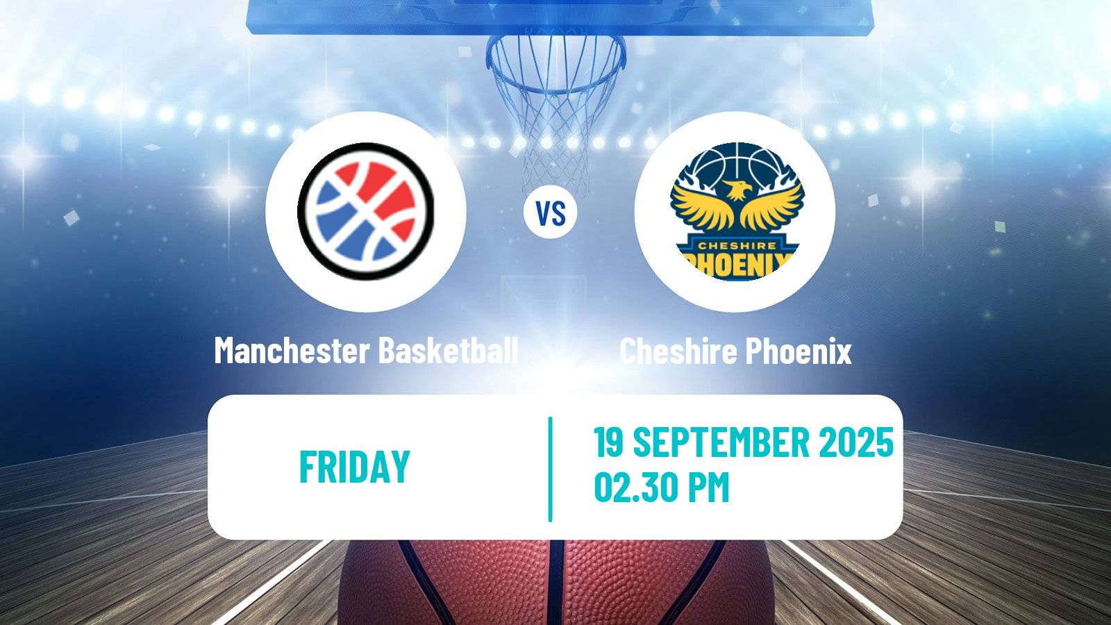 Basketball British Basketball League Manchester Basketball - Cheshire Phoenix