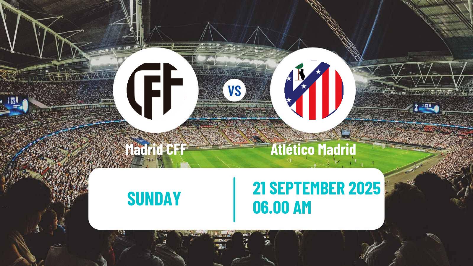 Football Spanish Primera División Women Madrid CFF - Atlético Madrid