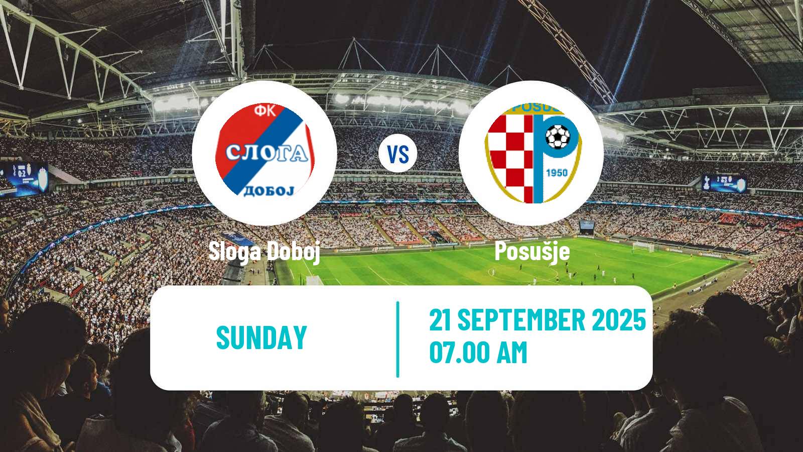 Football Bosnian Premier League Sloga Doboj - Posušje