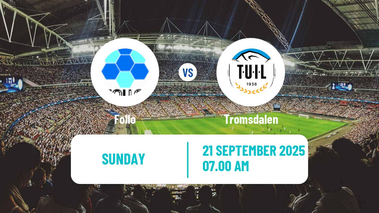 Football Norwegian Division 2 - Group 2 Follo - Tromsdalen