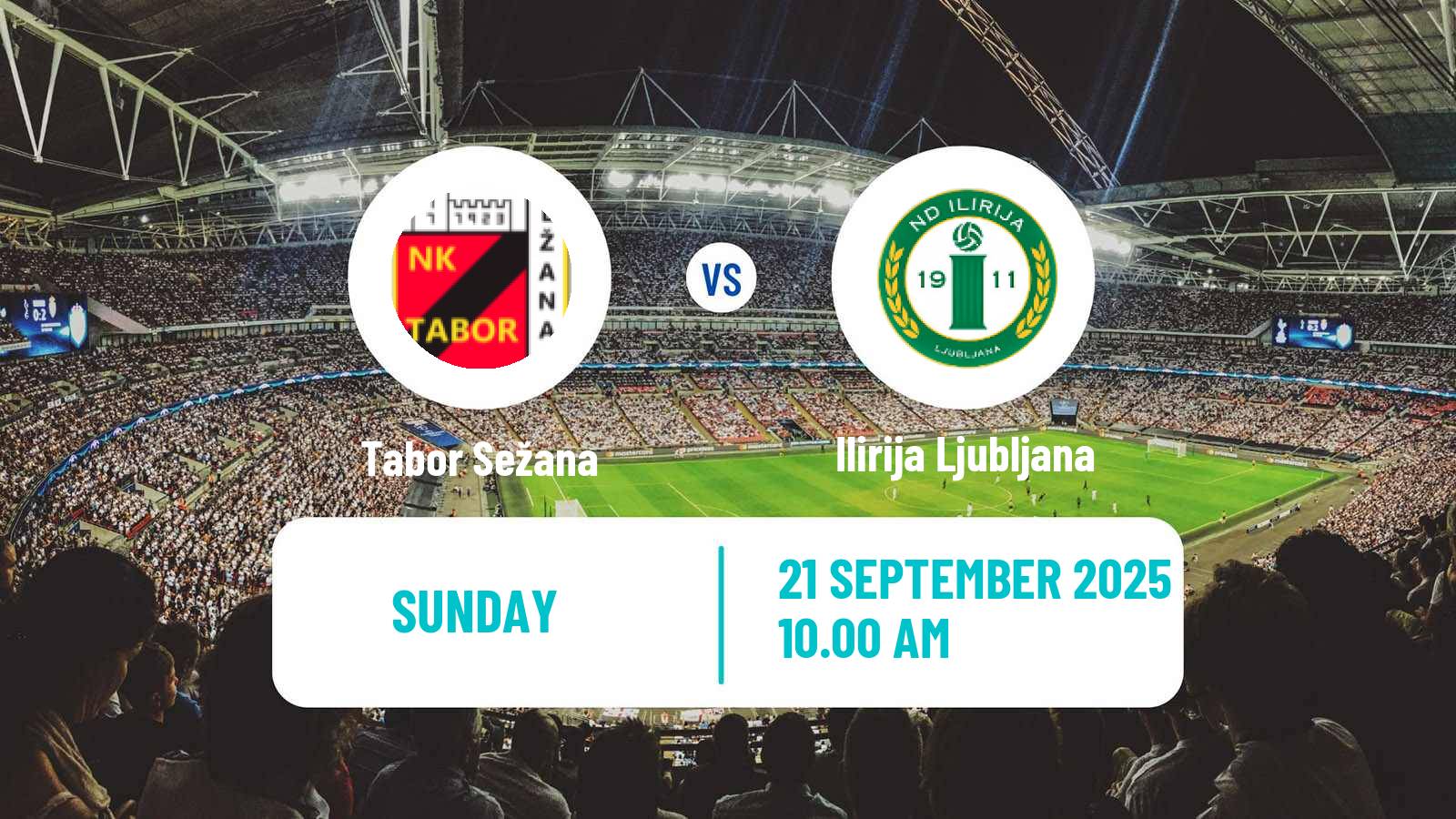 Football Slovenian 2 SNL Tabor Sežana - Ilirija Ljubljana