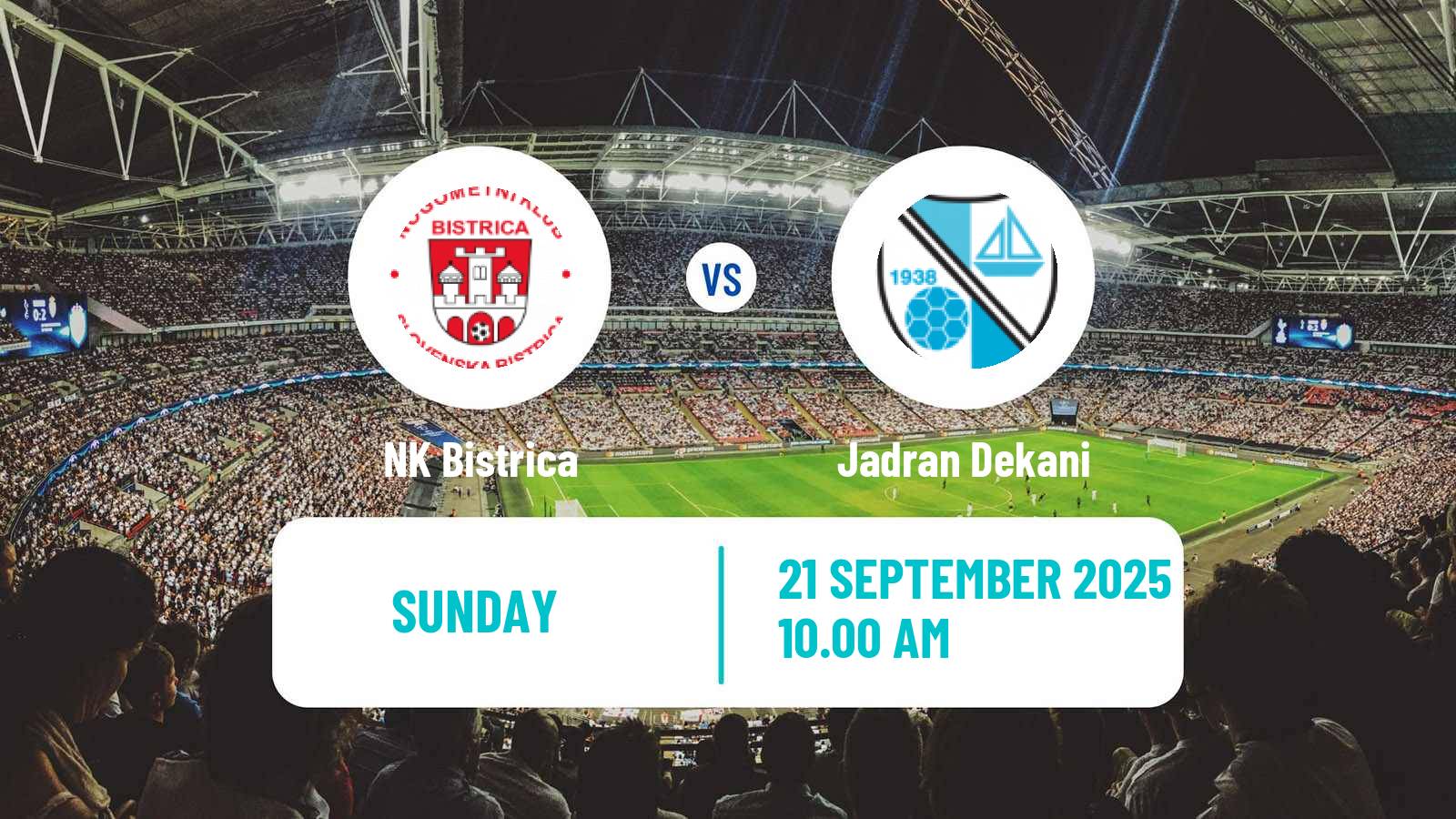 Football Slovenian 2 SNL Bistrica - Jadran Dekani