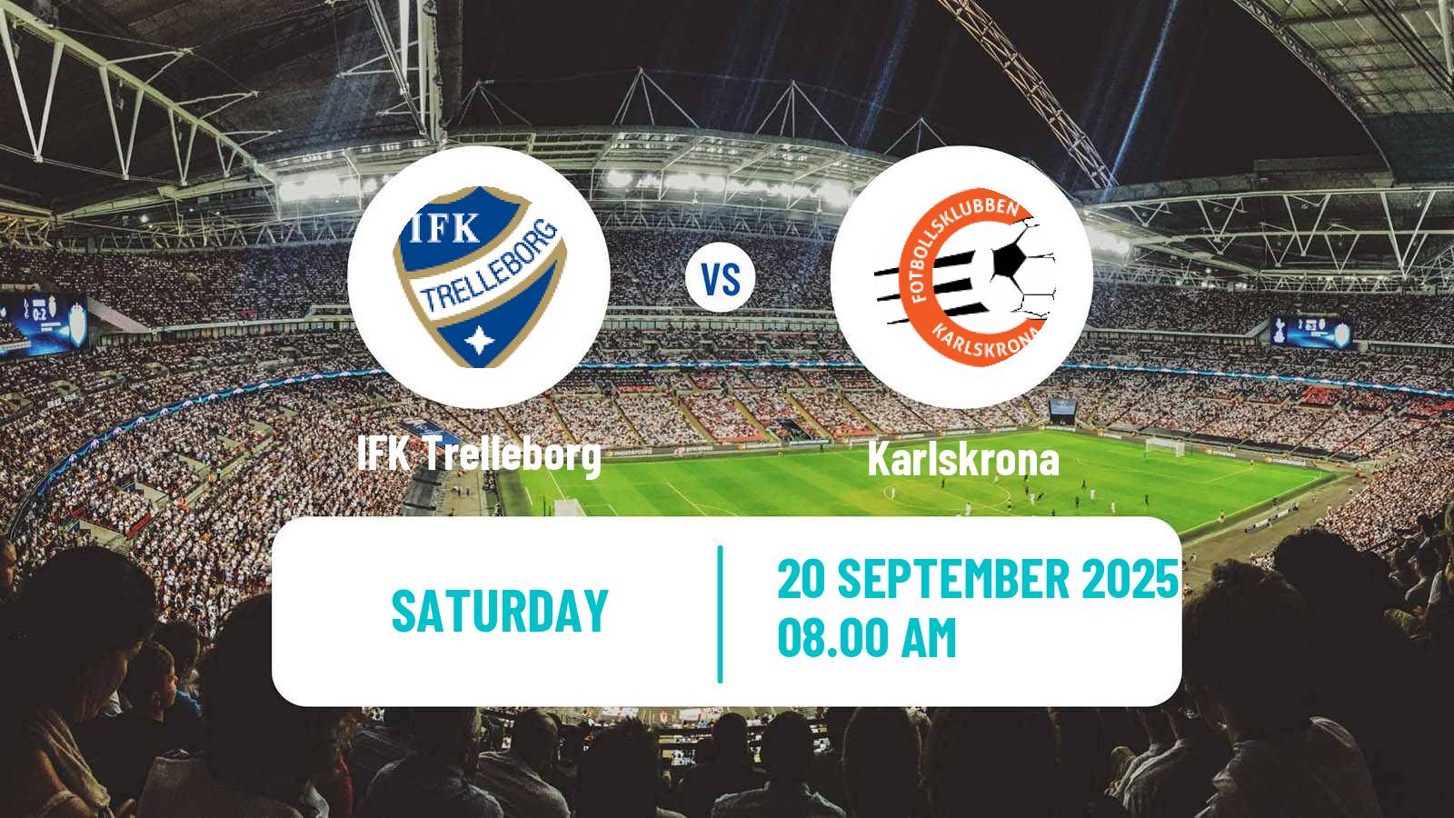 Football Swedish Division 2 - Södra Götaland IFK Trelleborg - Karlskrona