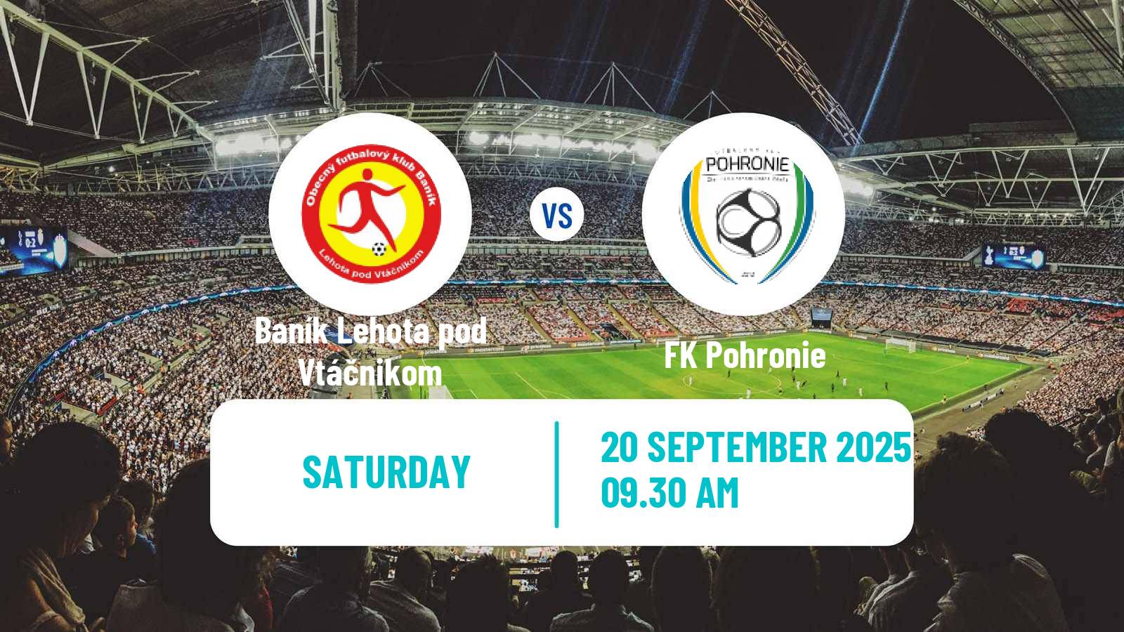Football Slovak 2 Liga Baník Lehota pod Vtáčnikom - Pohronie