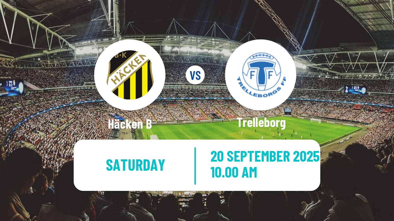 Football Swedish Elitettan Women Häcken B - Trelleborg