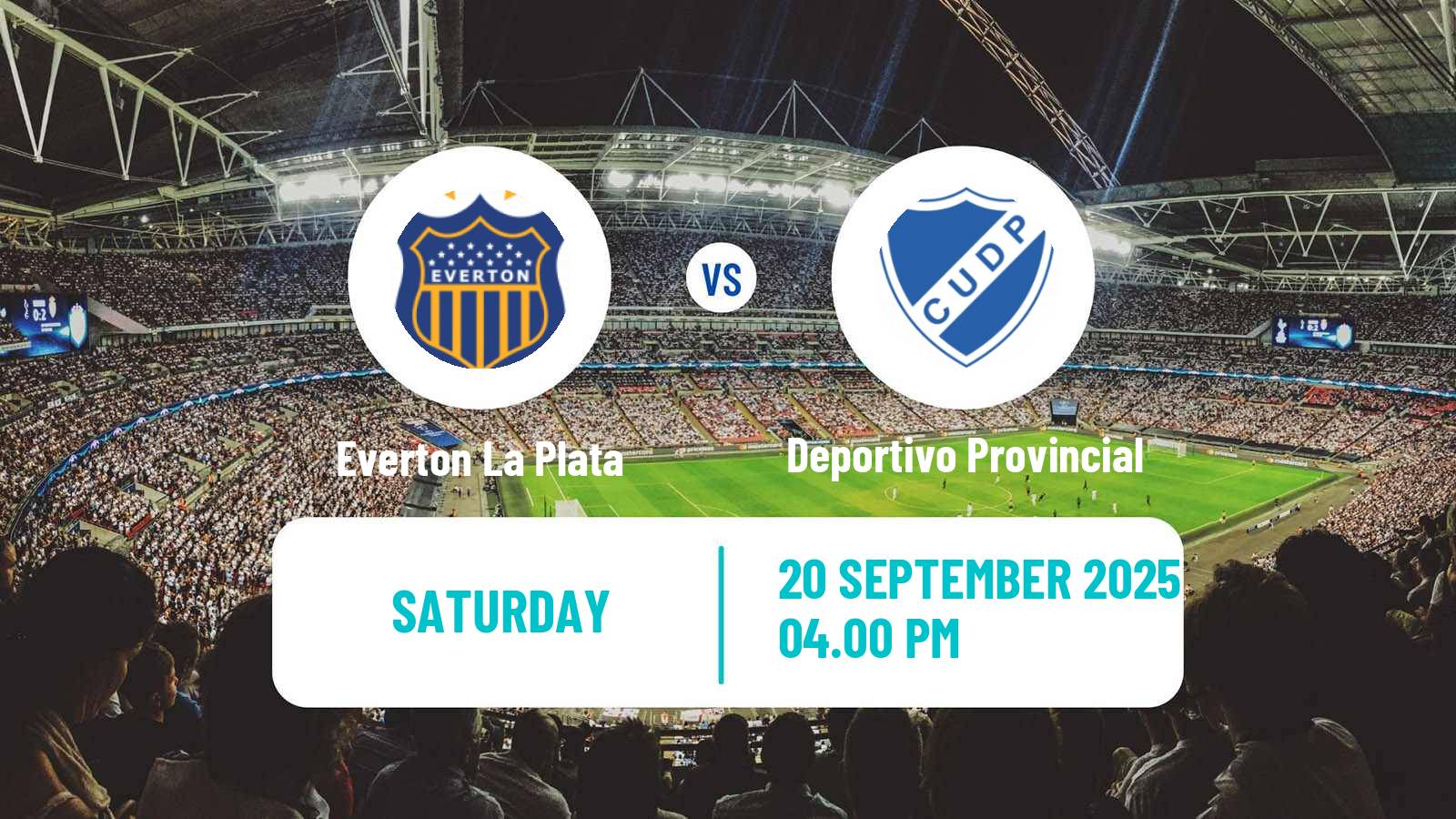 Football Argentinian Torneo Promocional Amateur Everton La Plata - Deportivo Provincial