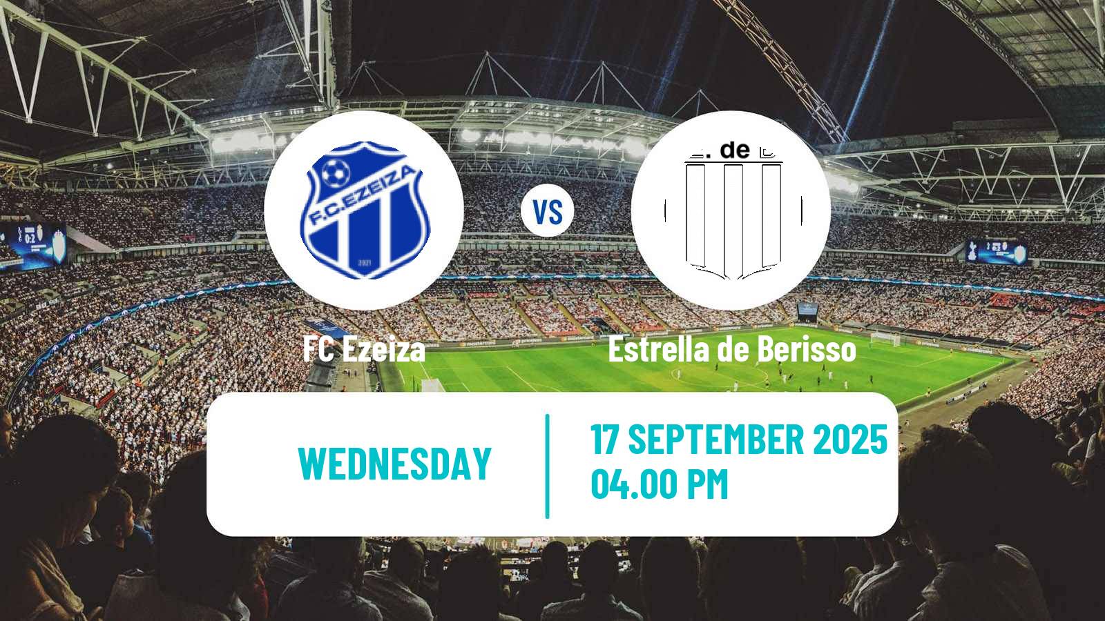 Football Argentinian Torneo Promocional Amateur Ezeiza - Estrella de Berisso