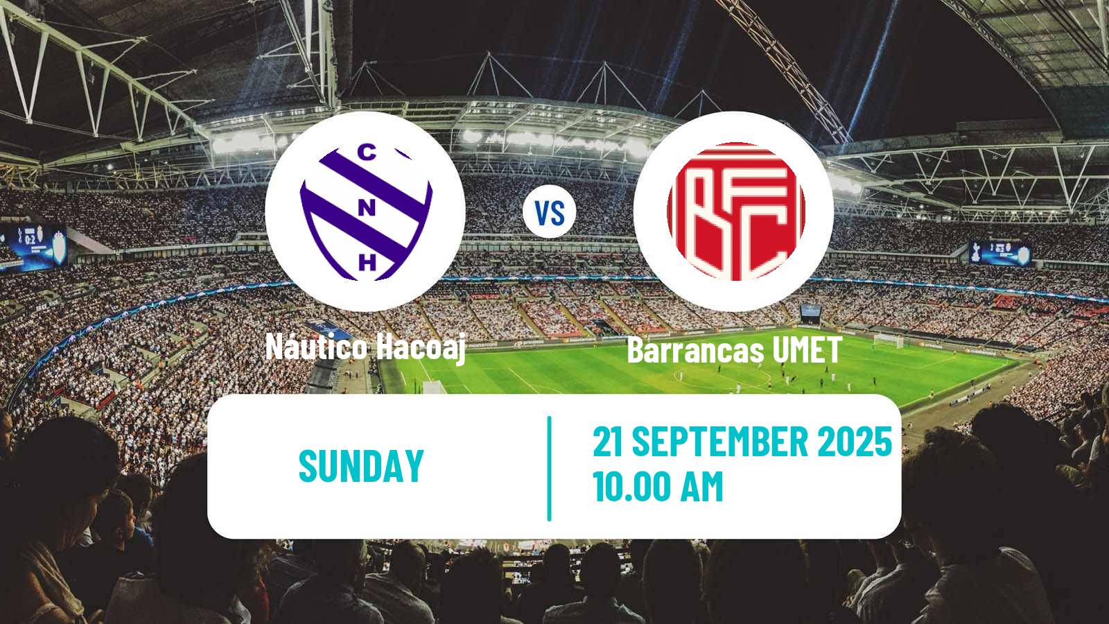 Football Argentinian Torneo Promocional Amateur Náutico Hacoaj - Barrancas UMET