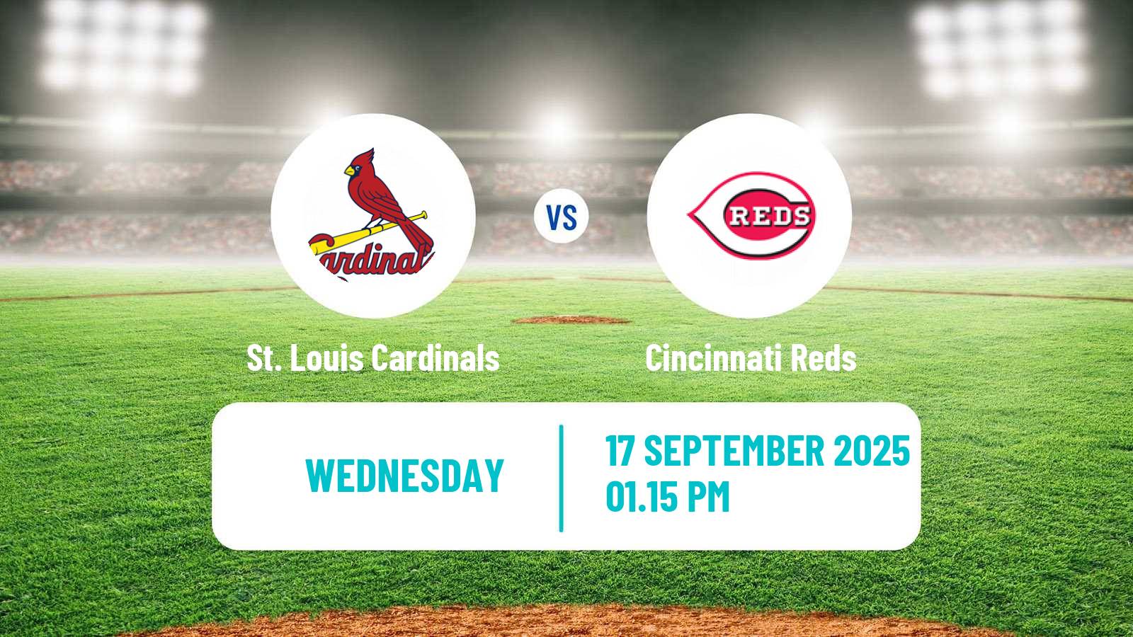 Baseball MLB St. Louis Cardinals - Cincinnati Reds