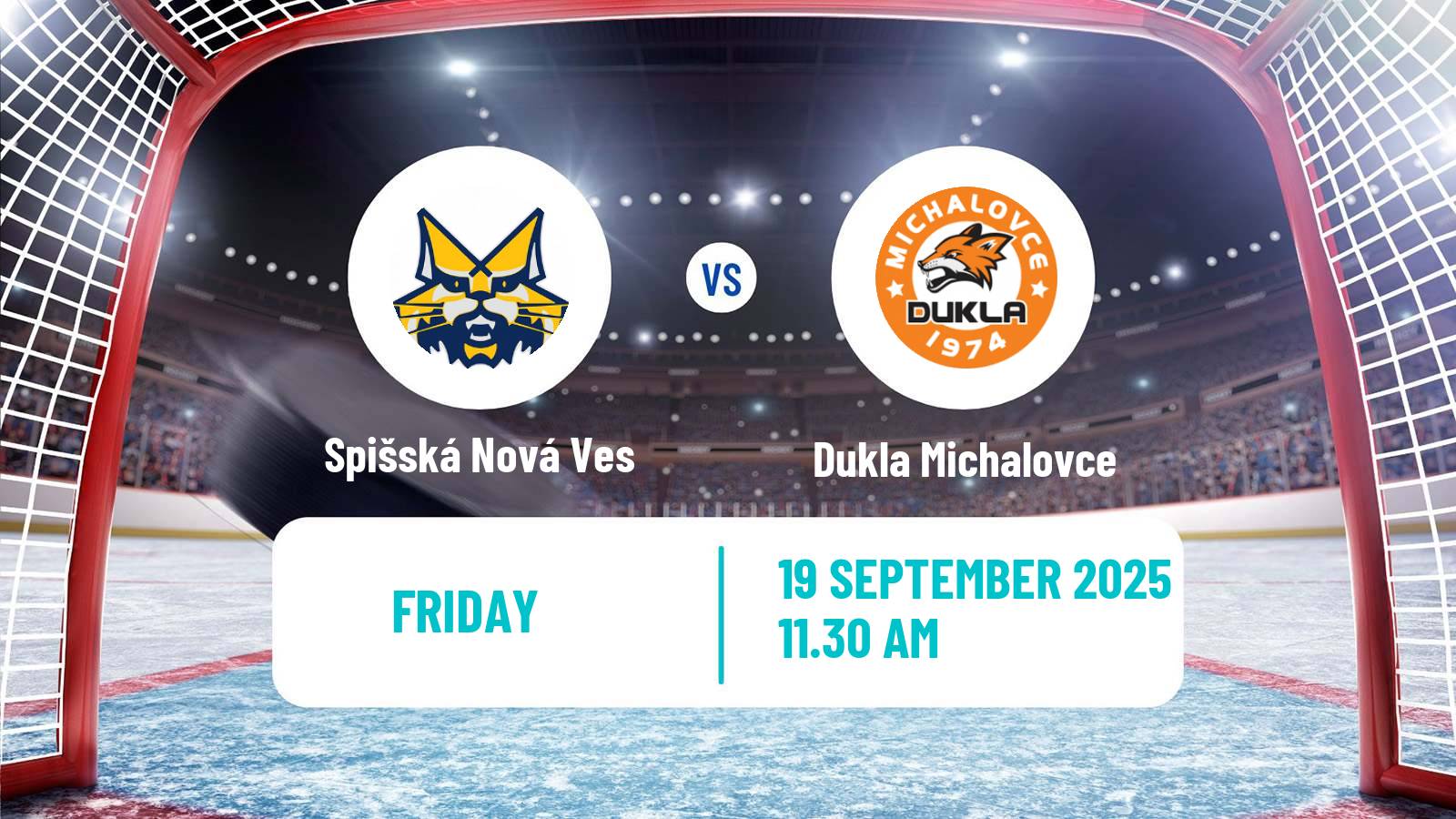 Hockey Slovak Extraliga Spišská Nová Ves - Dukla Michalovce