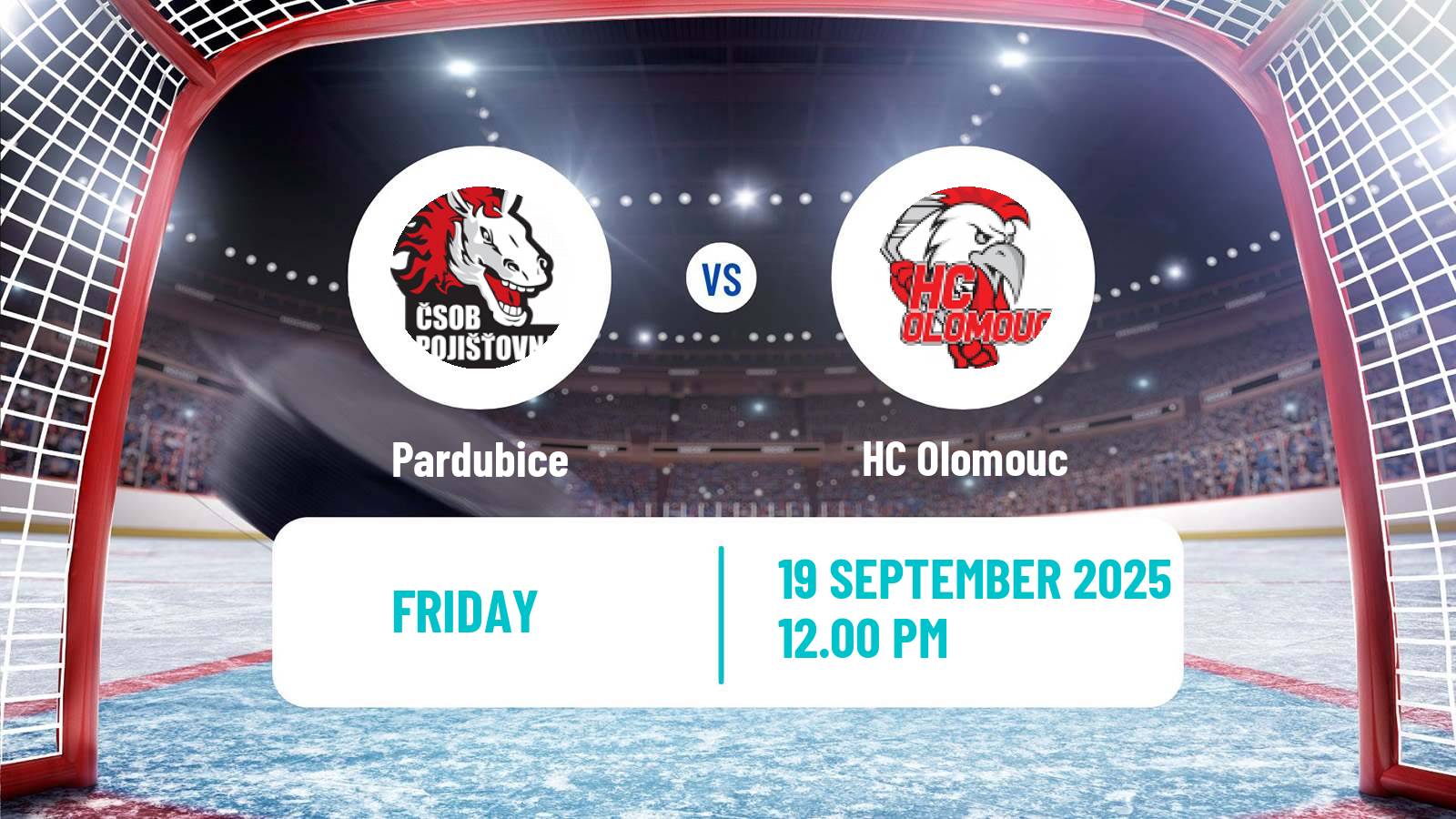 Hockey Czech Extraliga Pardubice - Olomouc