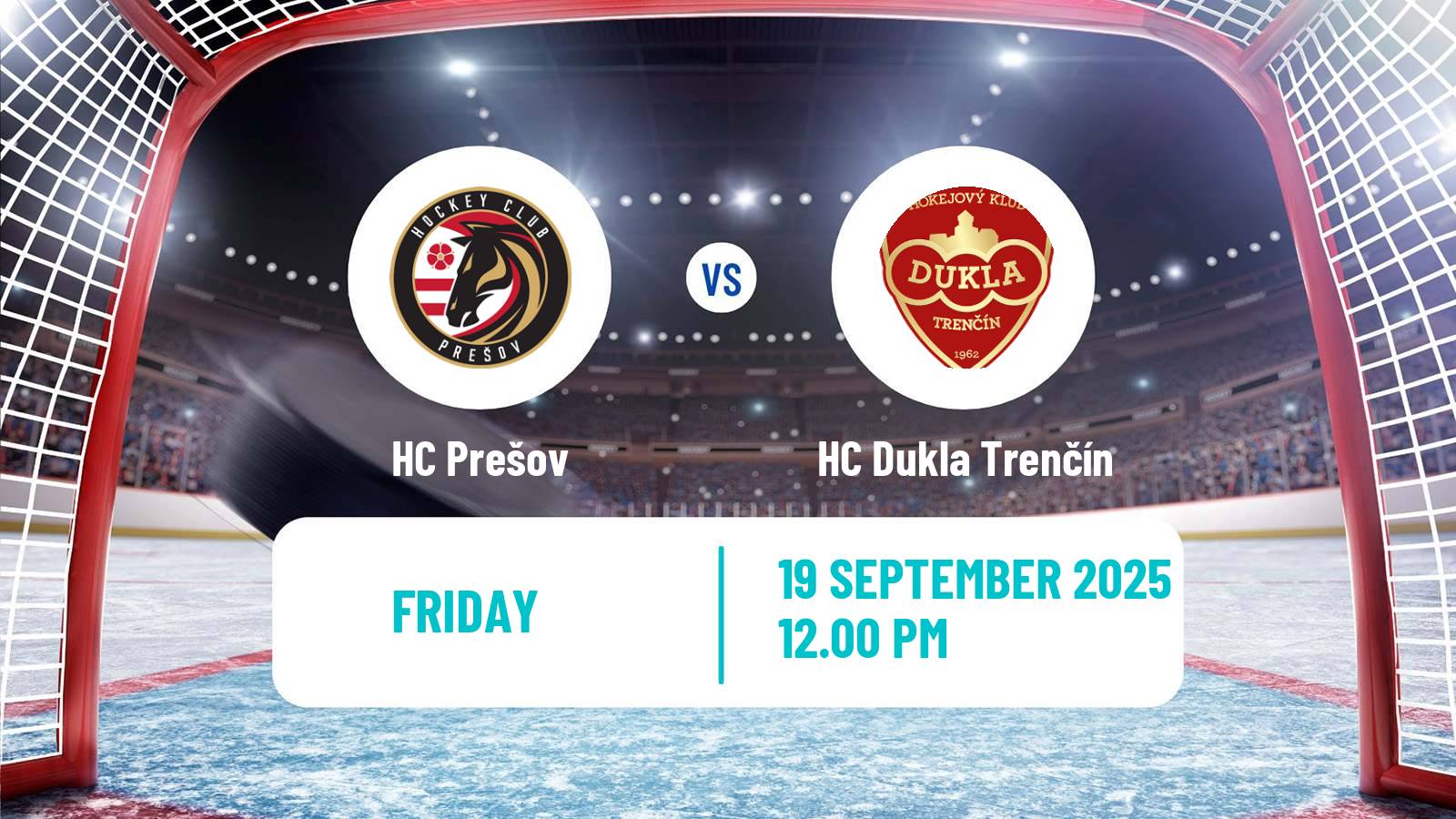 Hockey Slovak Extraliga Prešov - HC Dukla Trenčín
