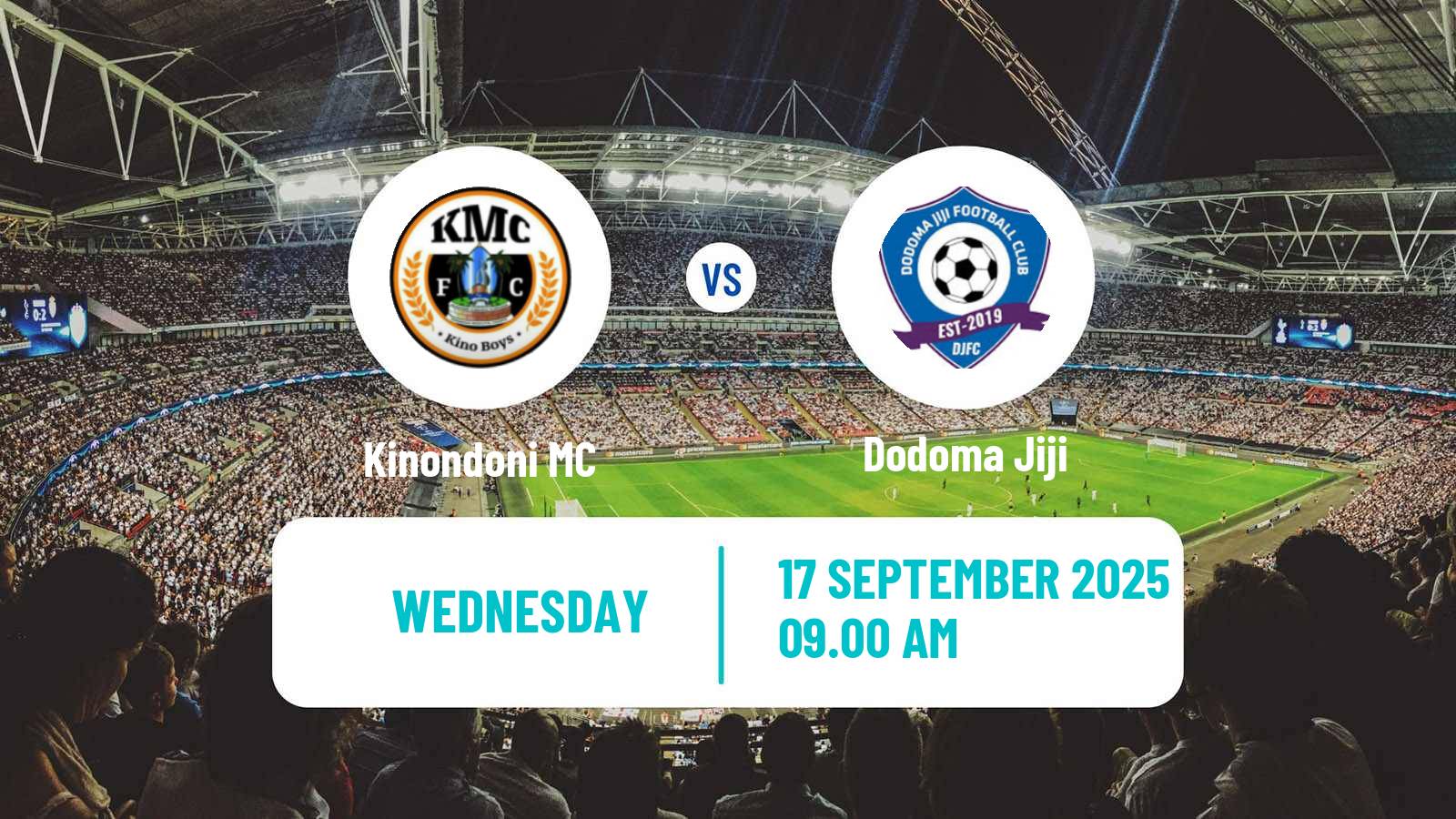 Football Tanzanian Premier League Kinondoni MC - Dodoma Jiji