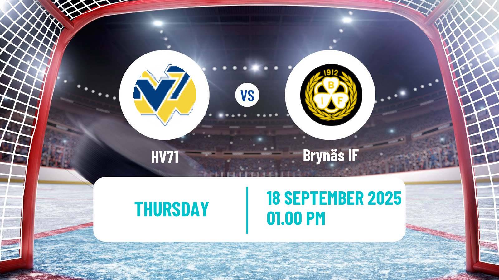 Hockey SHL HV71 - Brynäs
