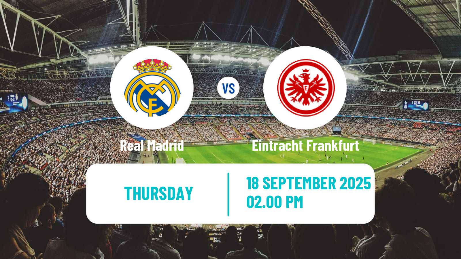 Football UEFA Champions League Women Real Madrid - Eintracht Frankfurt